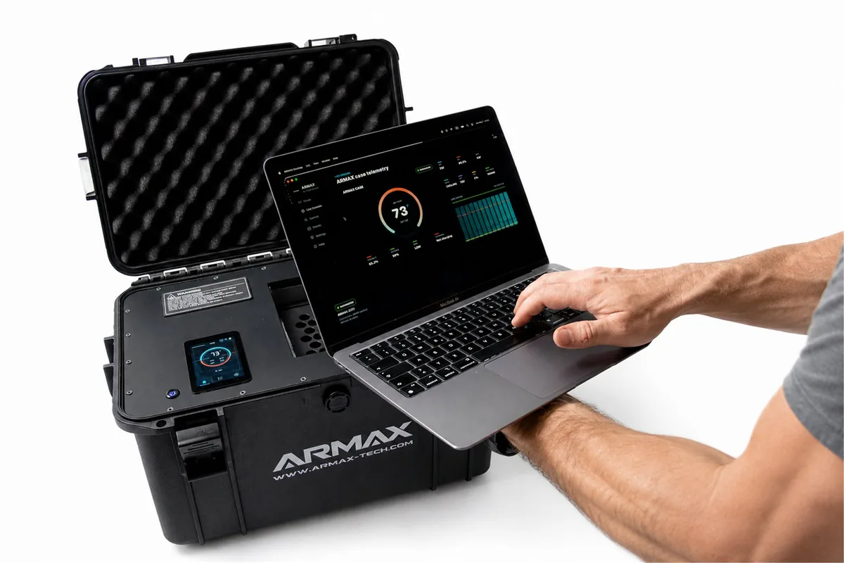 ARMAX case and control dashboard used together